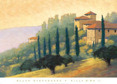 Villa D'or II by  Unknown 36x26 Art Print Poster 428114