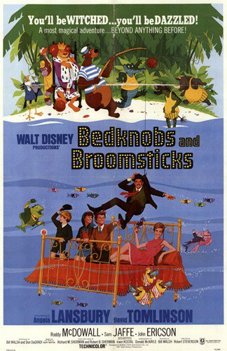 Bedknobs and Broomsticks by  Unknown 11x17 Art Print Poster 212272