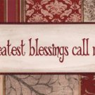 My Greatest Blessings by Jo Moulton 20x8 Art Print Poster 687940