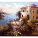 Enchanted Villa by  Hilger 30x24 Art Print Poster 743463