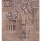 Arch Spandrel #2 by W.M. Randal Painter 24x32 Art Print Poster 544932