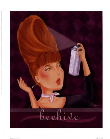 Beehive by Shari Warren 9.5x12 Art Print Poster 175683