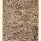 Antique Urbis Imago II, (The Vatican Collection) by Pirro Ligorio 26x36 Art Print Poster 704913