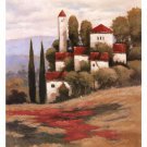 Red Roofs II by Kanayo Ede 19.750x27.5 Art Print Poster 731810