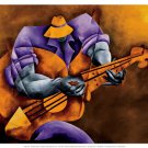 Blues Time by Philemon Reid 10x8 Art Print Poster 296458