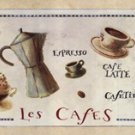 Les Cafes by Naomi Mcbride 20x8 Art Print Poster 688782