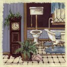 Antique Bath II by Anita Phillips 12x12 Art Print Poster 869708