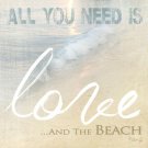 Love And The Beach by Marla Rae 12x12 Art Print Poster 913076