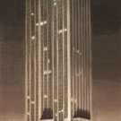 Empire State Building by P. Moss 13x39 Art Print Poster 158877