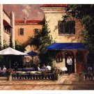 Cafe Bar by Art Fronckowiak 30x24 Art Print Poster 507853
