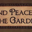 Peace In The Garden by Sue Allemand 16x8 Art Print Poster 486260