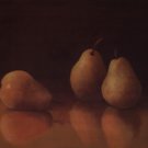 Pear Still Life by T.C. Chiu 20x16 Art Print Poster 752076