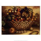 Fruit Basket by Denise Crawford 20x16 Art Print Poster 755736