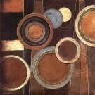 Abstract Circles I by Kimberly Poloson 24x24 Art Print Poster 912419