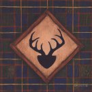 Antlers by Kim Lewis 8x8 Art Print Poster 870465