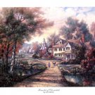 Hamlet Of Cloverdale by Carl Valente 8x6 Art Print Poster 751851