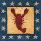 The Lobster by Bernadette Mood 16x16 Art Print Poster 633416