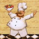 Le Chef Et Le Fruits by Daphne Brissonnet 8x10 Art Print Poster 540749