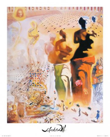 The Hallucinogenic Toreador, c.1970 by Salvador Dali 16x20 Art Print Poster 608278