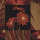 Crimson Gerberas by Katrina Craven 12x12 Art Print Poster 605344