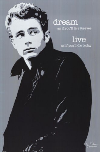 James Dean - Dream by  Unknown 24x36 Art Print Poster 698294