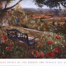 Spirit of the Garden Two by Mary Dulon 33x27 Art Print Poster 467547
