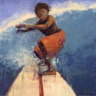 Surfer by Becky Kinkead 18x18 Art Print Poster 754504