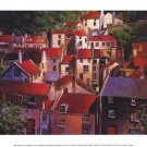 Rooftops II by Michael O'toole 12x9.5 Art Print Poster 750288