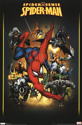 Spider-Man - Adversaries by  Unknown 22x34 Art Print Poster 729020
