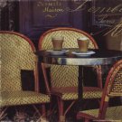 Parisian Cafe I by  Wild Apple Studio 10x10 Art Print Poster 702994