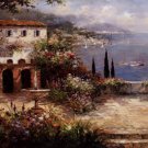Mediterranean Villa by Peter Bell 36x24 Art Print Poster 228840