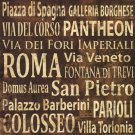 Roma by Luke Wilson 19.5x19.5 Art Print Poster 699798