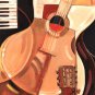 Abstract Guitar by Paul Brent 18x24 Art Print Poster 792198