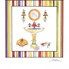 Striped Bath II by Liz Jardine 12x14 Art Print Poster 523798
