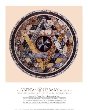 Interlocking Star by  Unknown 16x20 Art Print Poster 755874