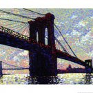 Brooklyn Bridge by Neil Waldman 28x22 Art Print Poster 755828