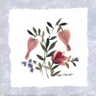 Pressed Petals II by Carol Robinson 6x6 Art Print Poster 41114