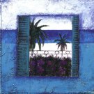 View Of Nice l by Francoise Persillon 6x6 Art Print Poster 126459