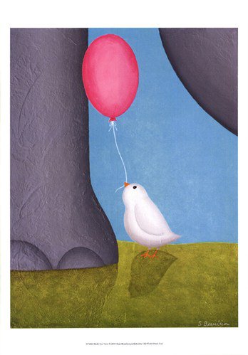 Bird's Eye View by Shari Beaubien 13x19 Art Print Poster 750919