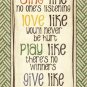 Smile just because by Jo Moulton 8x18 Art Print Poster 928575