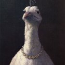 Fowl with Pearls by Michael Sowa 16.5x23.5 Art Print Poster 190893