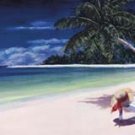 Secluded Beach I by D. J Smith 10x4 Art Print Poster 180986