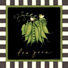 Les Pois by Beth Logan 10x10 Art Print Poster 701235
