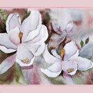 Magnolia Blooms by Terry Madden 28x22 Art Print Poster 496953