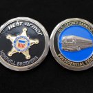 Challenge Coin Presidential Bus Coach Secret Service