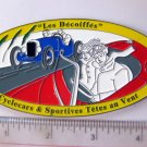 motorcylce car Emblem metal plaque sports car 5 inch long