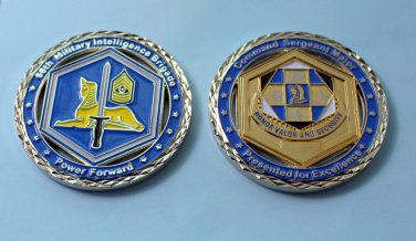 66th Military Intelligence Brigade Challenge Coin - SERGEANT MAJOR SECURITY
