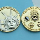 Challenge Coin DEA New York NYC Field Division Police Department of Justice DOJ