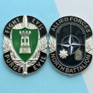 Challenge Coin Allied Forces North Battalion Sword Castle For Excellence