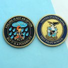 Underdog Challange Coin Us Navy Test Pilot Training School
